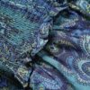 Abito a balze Patience Kids in blu paisley online