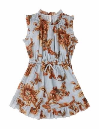 Abito a ventaglio Aster Kids blu Jacobean online