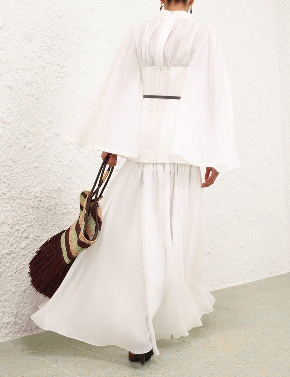 Abito in cordoncino Rebellion color avorio online Abito in cordoncino Rebellion color avorio online