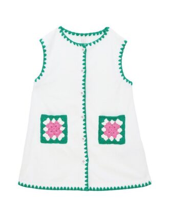 Abito in spugna Patience per bambini color avorio online