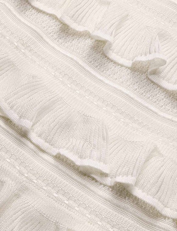 Abito Luna Lace Frill color avorio online Abito Luna Lace Frill color avorio online