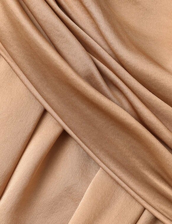 Abito lungo Alchemy Billow color Champagne online Abito lungo Alchemy Billow color Champagne online