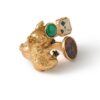 Anello Mira Oro/Multicolore Online