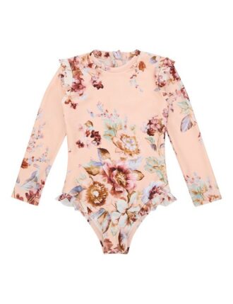Awaken Kids 1Pc a maniche lunghe Guava Floral Multi Online