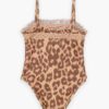 Bandeau monopezzo Patience Kids in leopardo marrone chiaro online Bandeau monopezzo Patience Kids in leopardo marrone chiaro online