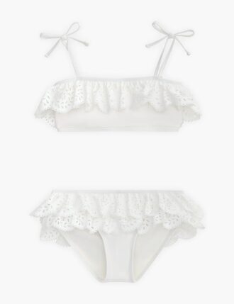 Bikini Indra Kids Cut out in avorio online