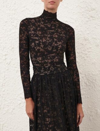 Body a collo alto nero online