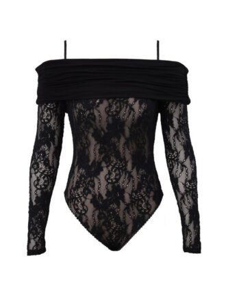 Body drappeggiato Rebellion nero online