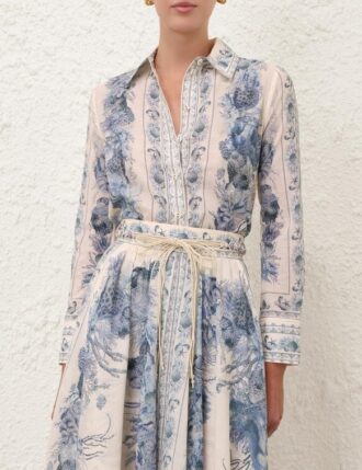 Body Wanderlust in toile blu online