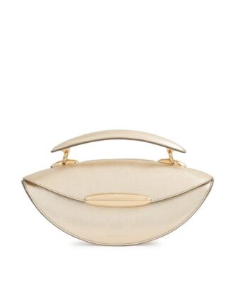 Borsa Wavelength con manico superiore, color oro chiaro, disponibile online