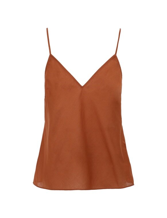 Camicetta Aster color cuoio online Camicetta Aster color cuoio online