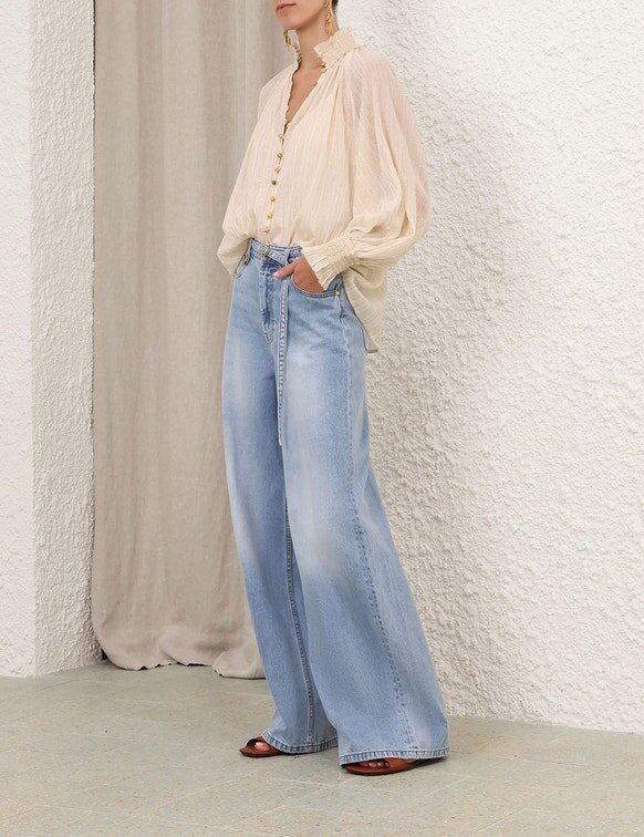 Camicetta Aster color cuoio online Camicetta Aster color cuoio online