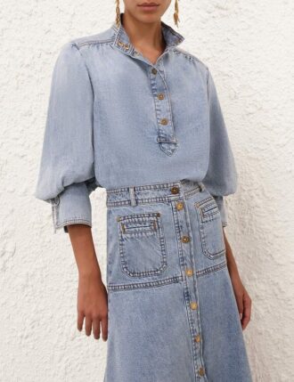 Camicetta in Denim Sea Foam online