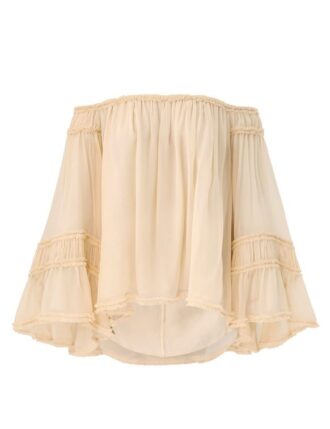 camicetta rebellion fray flutter color crema online 1 330x429 - Camicetta Rebellion Fray Flutter color crema online