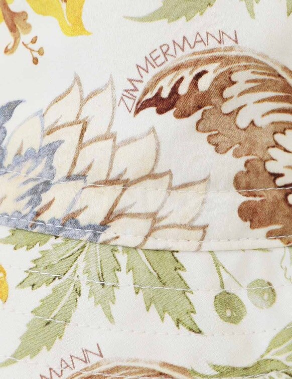 Cappellino da bambino Stamp Floral Cream online Cappellino da bambino Stamp Floral Cream online