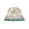 Cappello a secchiello con tesa lunga stampato Cream Scarf Floral Online