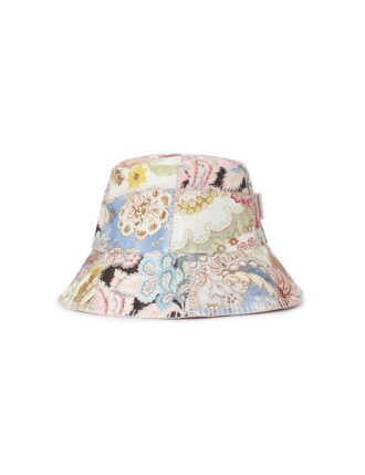 Cappello a secchiello in tela stampata Patch Multi Online