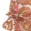 Cappello a secchiello per bambini crema/arancione paisley online Cappello a secchiello per bambini crema/arancione paisley online
