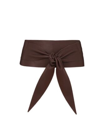 Cintura avvolgente in schiuma color caffè online