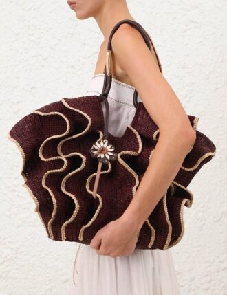 Ciondolo per borsa Brightside color cioccolato online