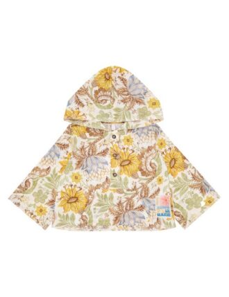 Copricostume con cappuccio Daylight per bambini in crema con stampa floreale online