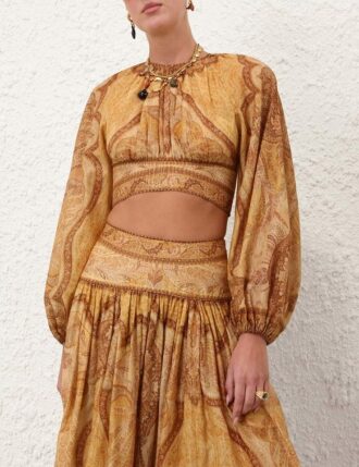 Corpetto Wanderlust  Tapestry Mustard Multi Online