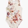 Costume intero Awaken Kids Racer in avorio con stampa floreale multicolore online