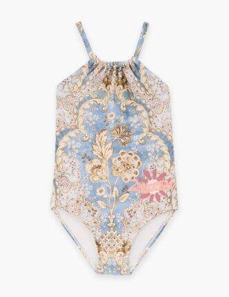 Costume intero da bambino Daylight con drappeggi in Denim a fiori bandana online