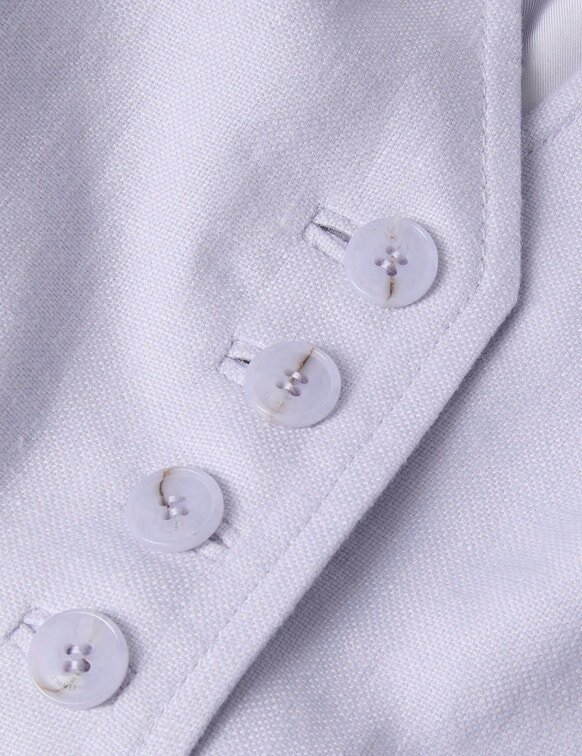 Gilet in lino Luna lilla online Gilet in lino Luna lilla online