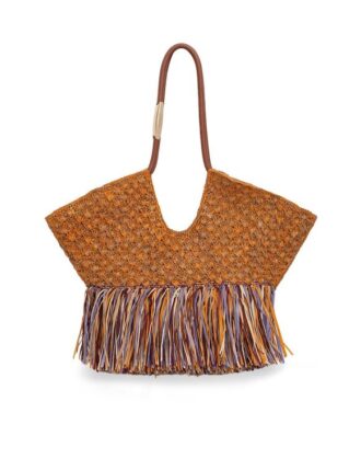 Goldentime Medium Fringe Tote Multico Mouline Online