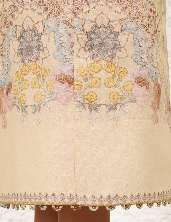 Gonna a tubino Rebellion con motivo floreale giallo limone online Gonna a tubino Rebellion con motivo floreale giallo limone online