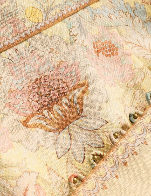 Gonna a tubino Rebellion con motivo floreale giallo limone online Gonna a tubino Rebellion con motivo floreale giallo limone online