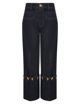 Jeans cropped dritti Rebellion Night Sky online