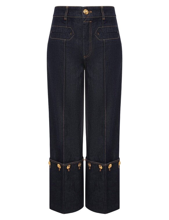 Jeans cropped dritti Rebellion Night Sky online Jeans cropped dritti Rebellion Night Sky online