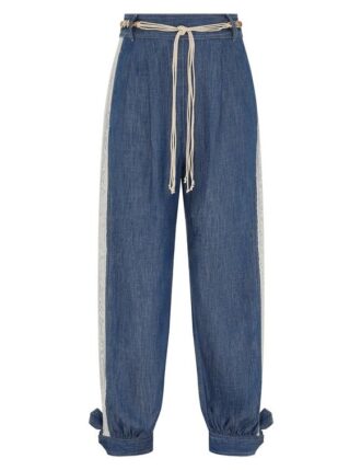 Pantaloni harem in Denim Awaken in blu Railway online
