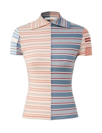 Polo Rebellion Spliced Stripe Multi Stripe online