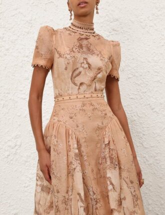 Top con perline Rebellion in Blush Mermaid online