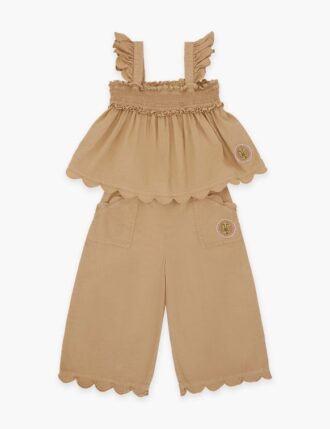 Top in Denim per bambini Daylight color kaki online